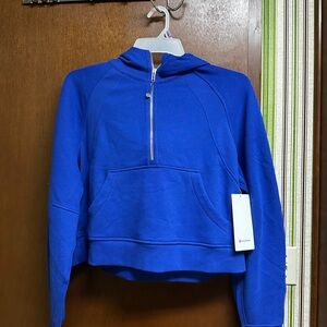 Lululemon Scuba Oversized Half Zip Hoodie in Riverside
